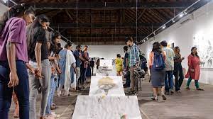 5.15 lakh visitors to Biennale at halfway mark